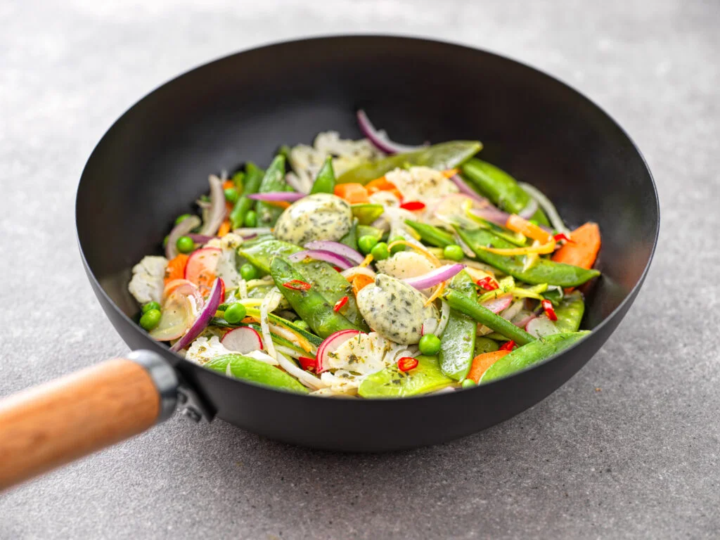 assaisonnement wok en galet surgele dans wok CAP Solutions Culinaires